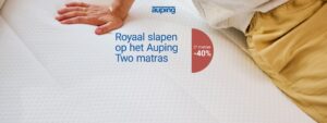 Auping actie banner